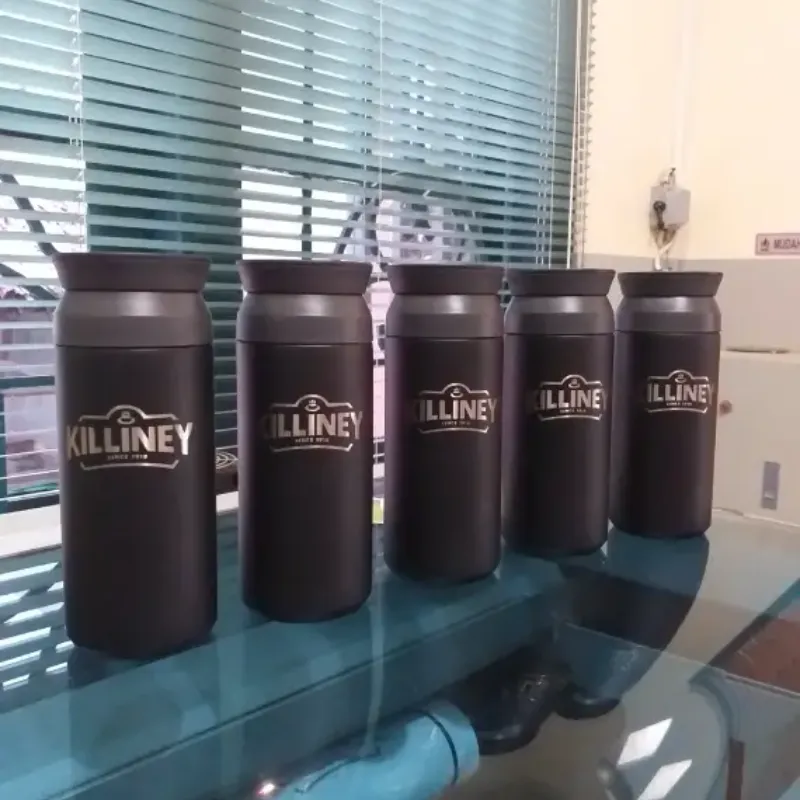 Black Travel Tumbler